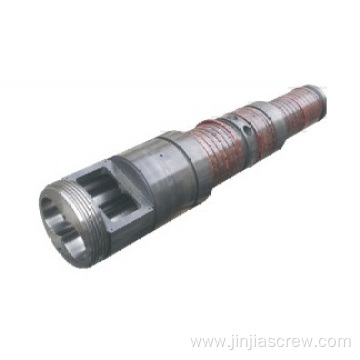 Bimetallic Conical Twin Screw Barrel For plastic extruder